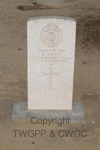 Kantara War Memorial Cemetery - Wallis, G